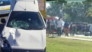 Acidente Trânsito Mulher Atropelamento Arremessada Serra