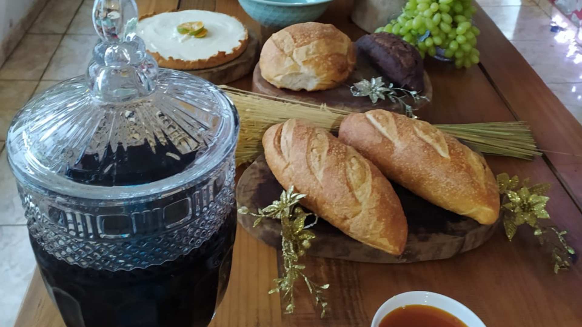 café da tarde colonial