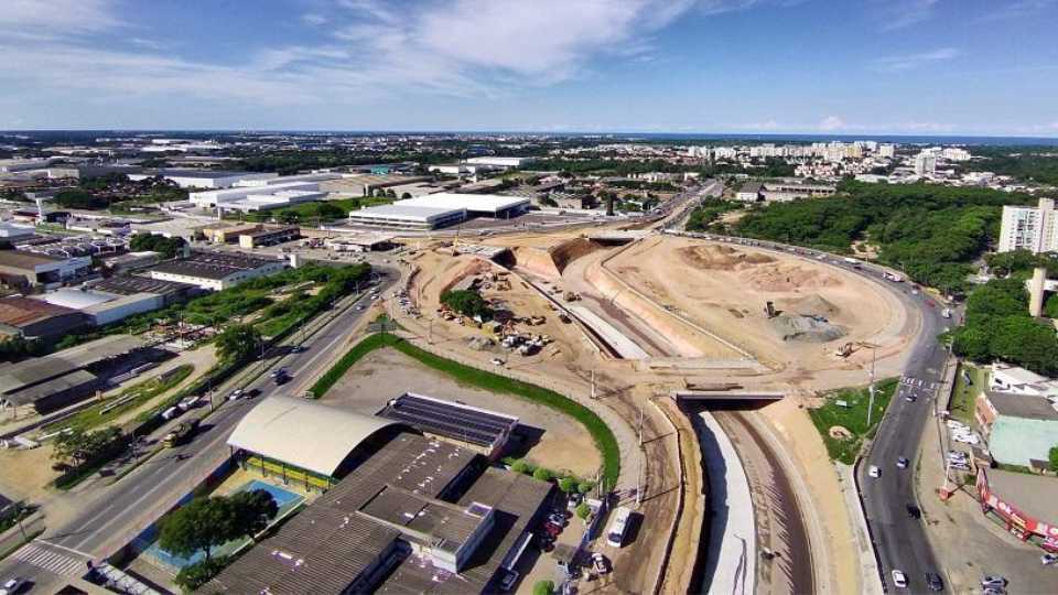 Rotatória do Ó Prefeitura da Serra Obra