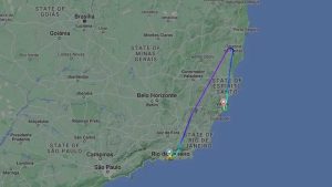 Avião Pane Serra Motor Vitória