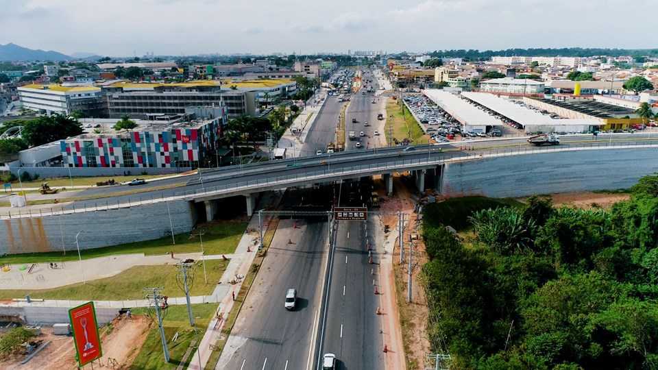 Viaduto de Carapina Serra Interdição total Estado