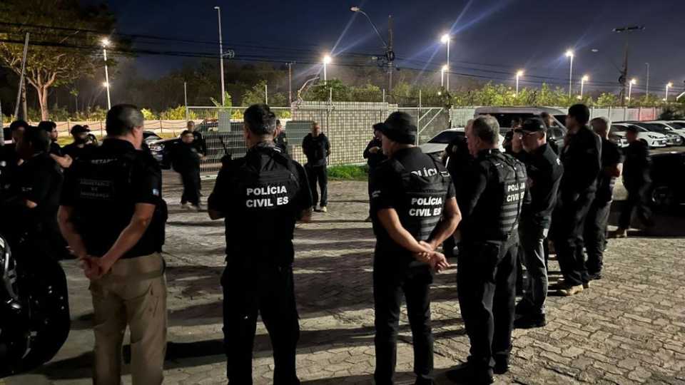 Polícia Civil Megaoperação Serra
