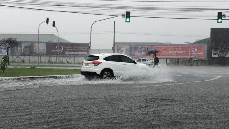 Serra Chuva Risco de deslizamentos Alerta