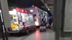 Passageiro Terminal Ônibus Transcol Serra