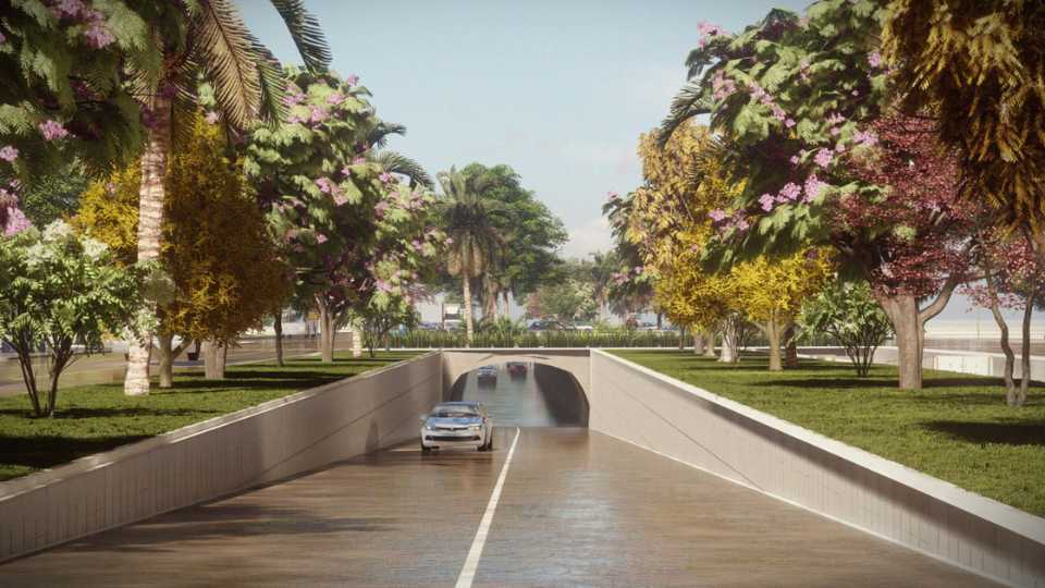 Túneis BR-101 Serra Via expressa Semáforos