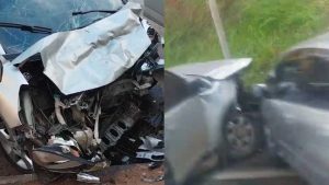 Acidente Carros Carreta Serra