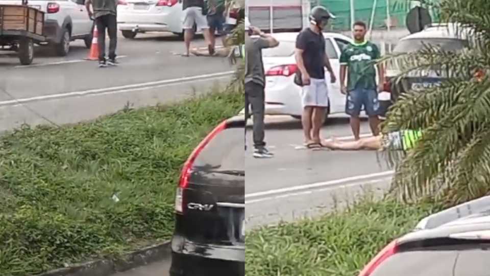 Acidente BR-101 Motos Caminhão Motociclista Serra