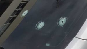 Homem Baleado Dirige Serra