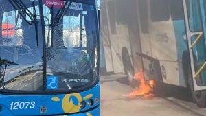 Rodovia ES-010 Vândalos Ônibus Transcol Serra