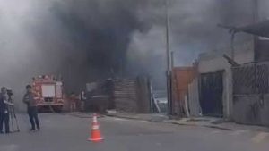 Incêndio Rede elétrica Serra Energia