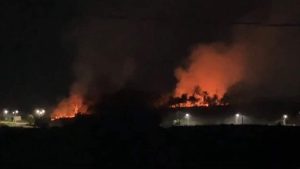 Serra Incêndio Terreno