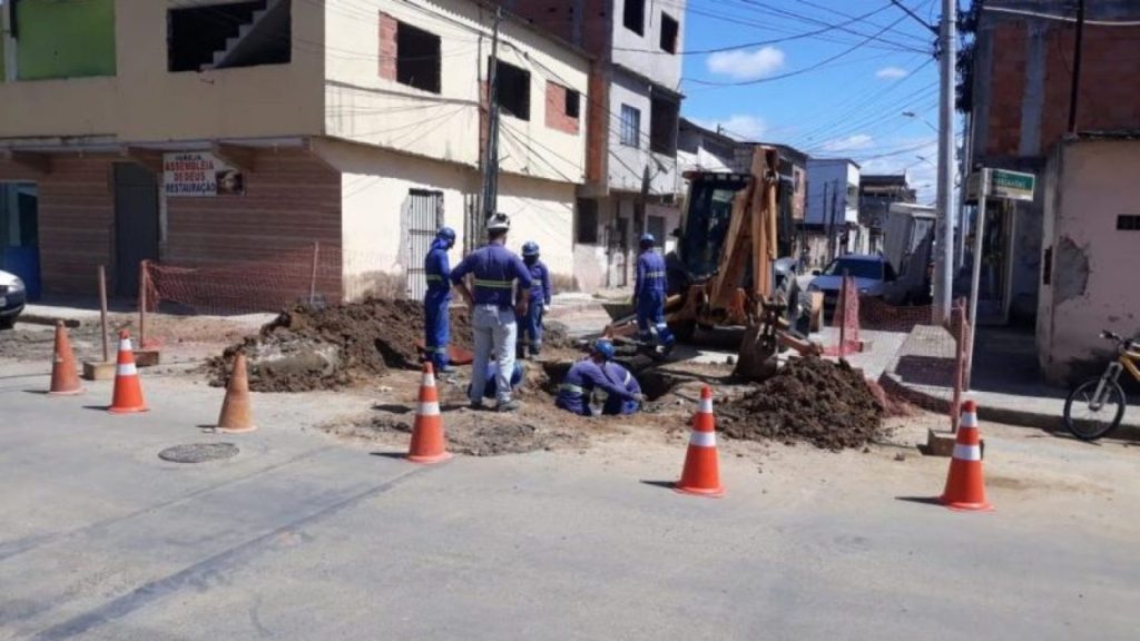Cesan Falta de água Bairros da Serra Sem água