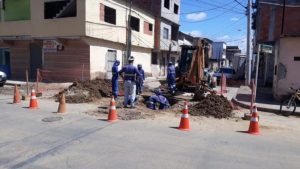 Cesan Falta de água Bairros da Serra Sem água
