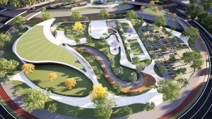 Rotatória do Ó Teatro Centro de artes Escola de artes Heliponto Serra