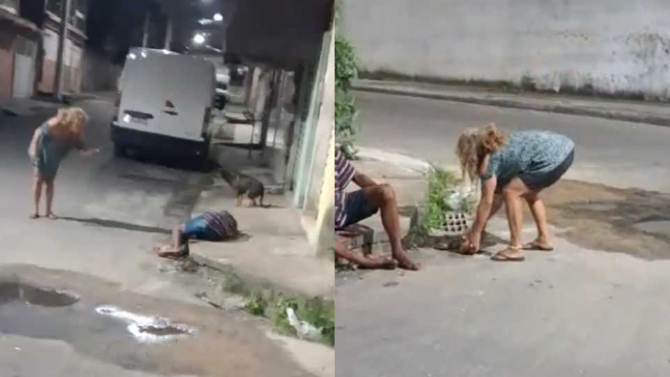 Mulher Marido Serra Igreja Pedradas