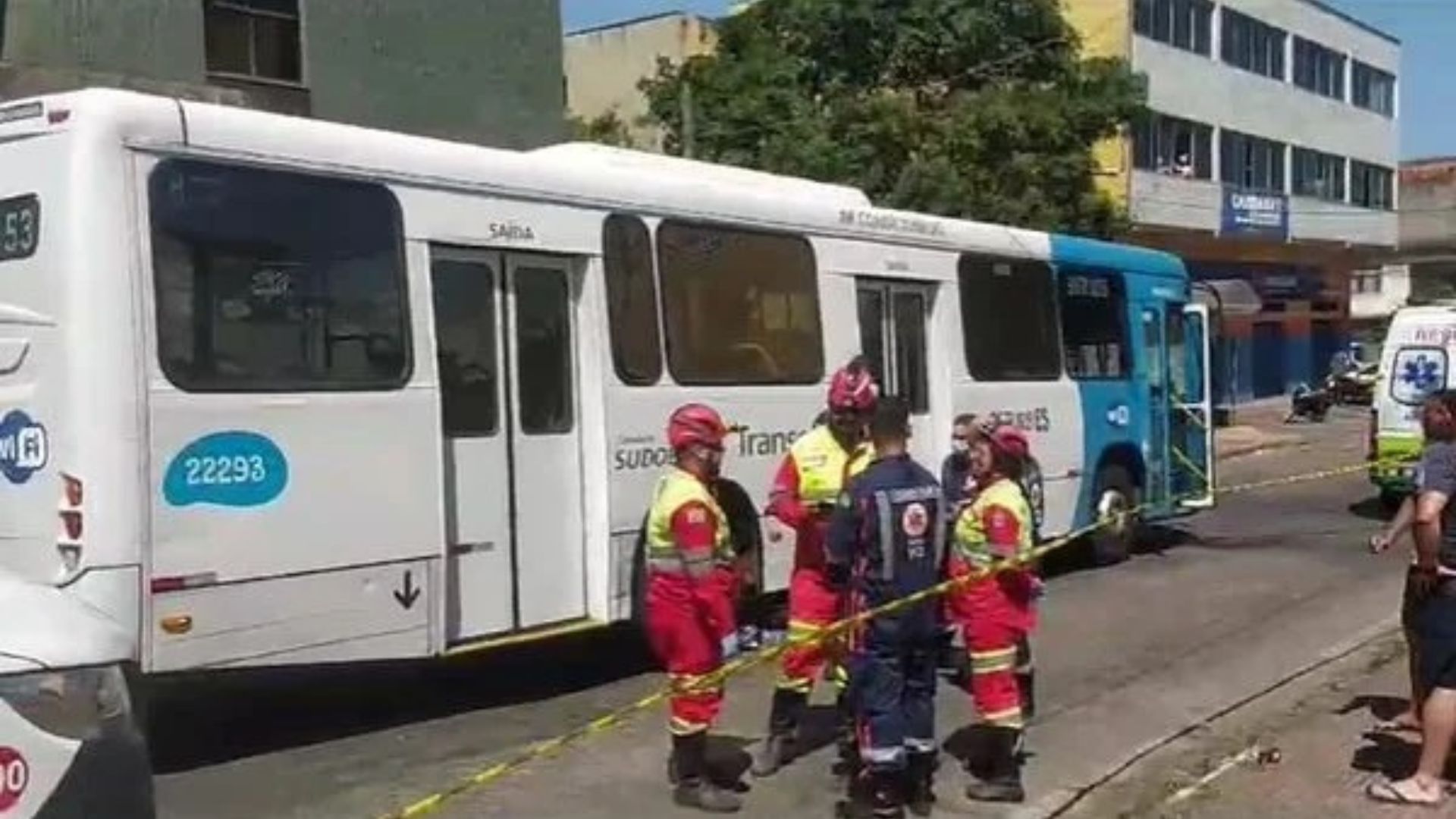 Ônibus Mulher Serra Acidente
