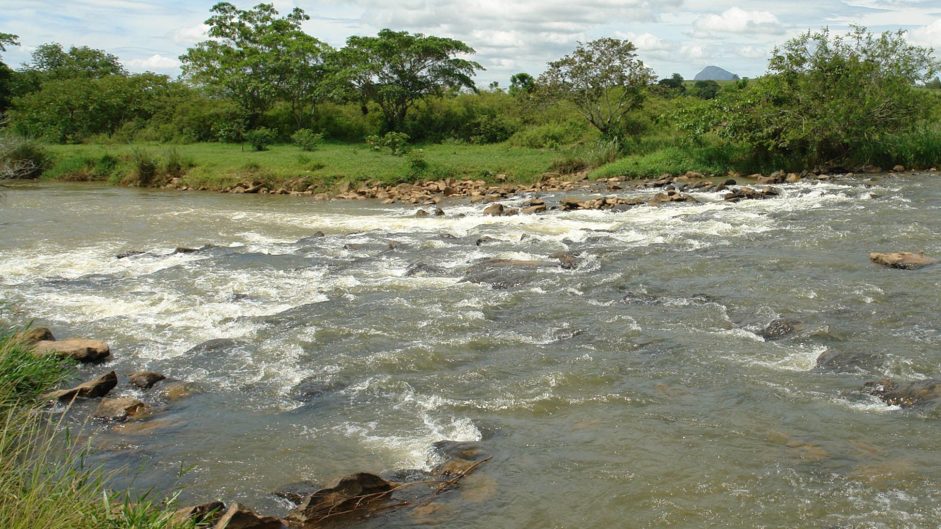 Rio Santa Maria Rio Serra Estado Cesan Falta de água