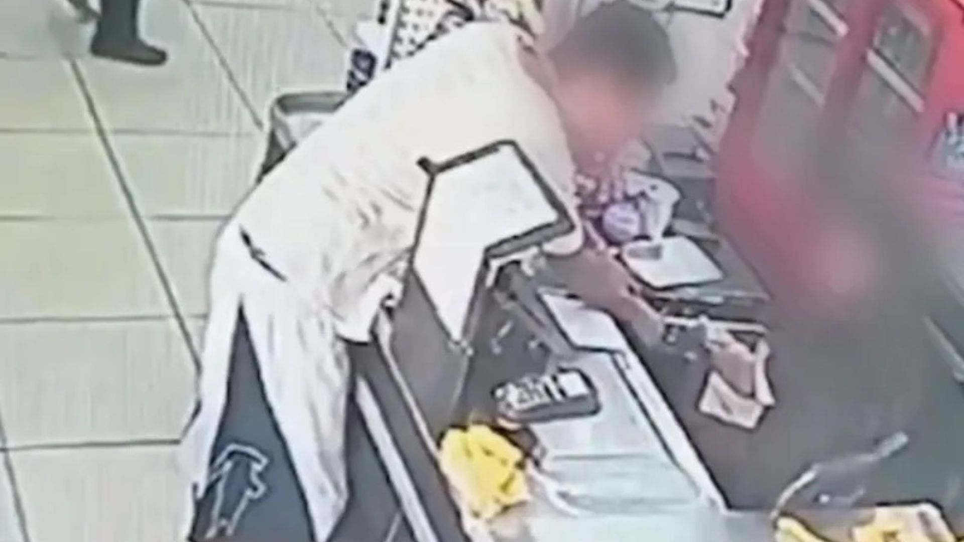 Homem Garfo Supermercado