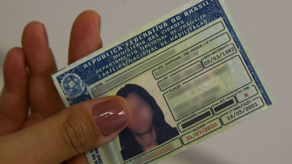 Carteira de motorista Detran