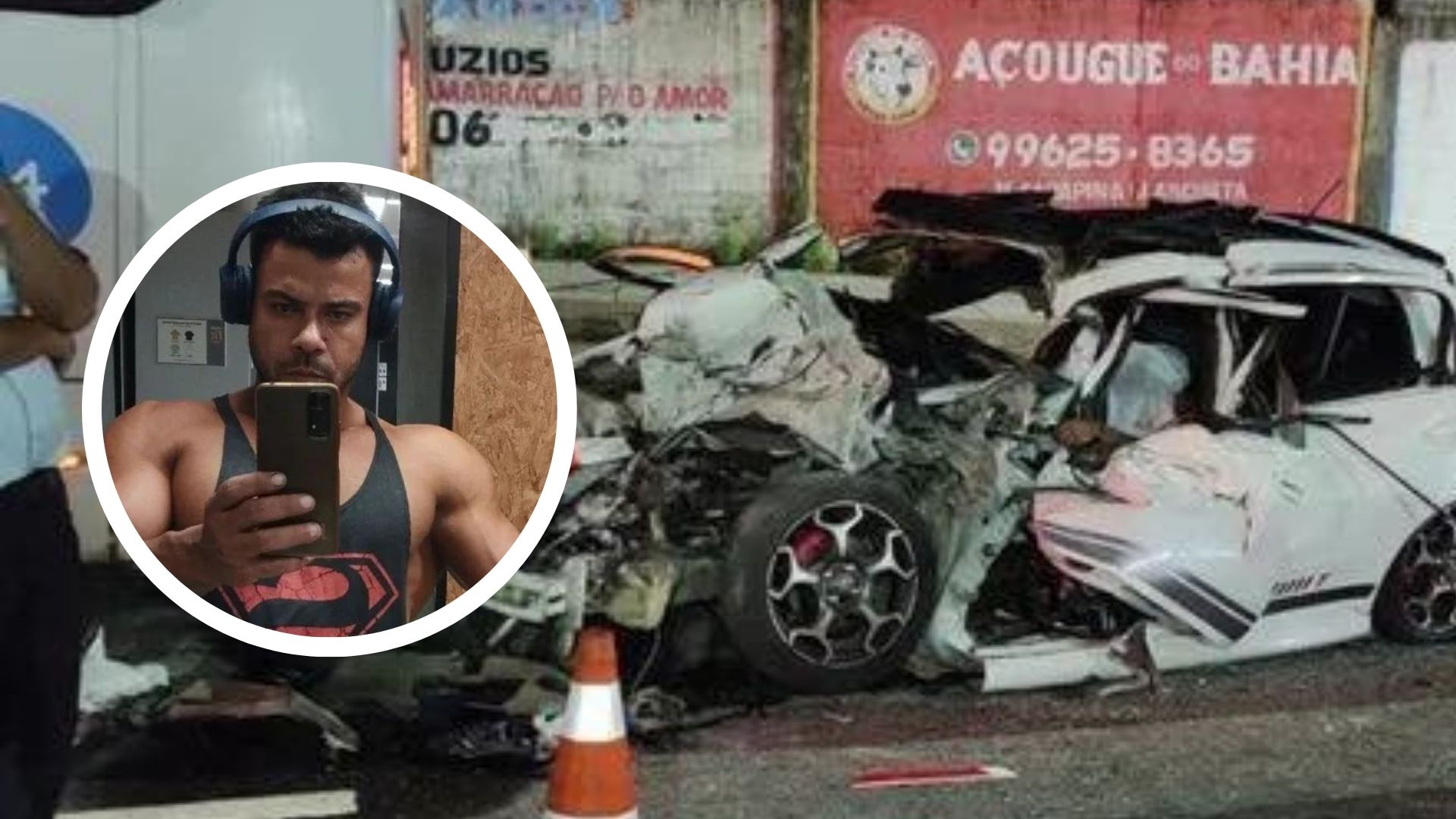 Serra Acidente Homem Carro Ônibus Transcol