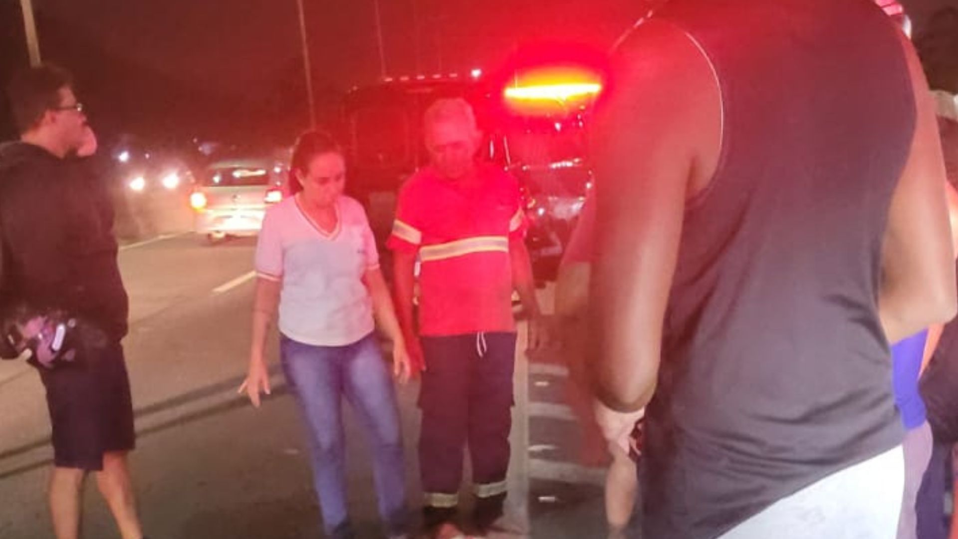 Acidente Serra Rodovia Mulher