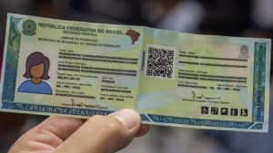 Nova carteira de identidade Estado