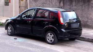 Serra Polícia Bandidos Homens Carro