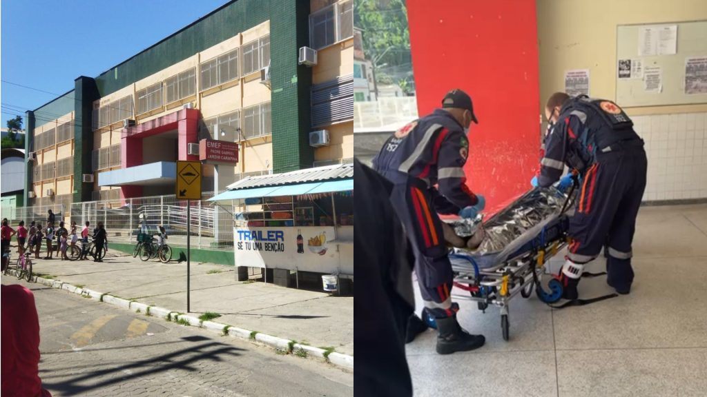Serra Escola Suspeito Homem