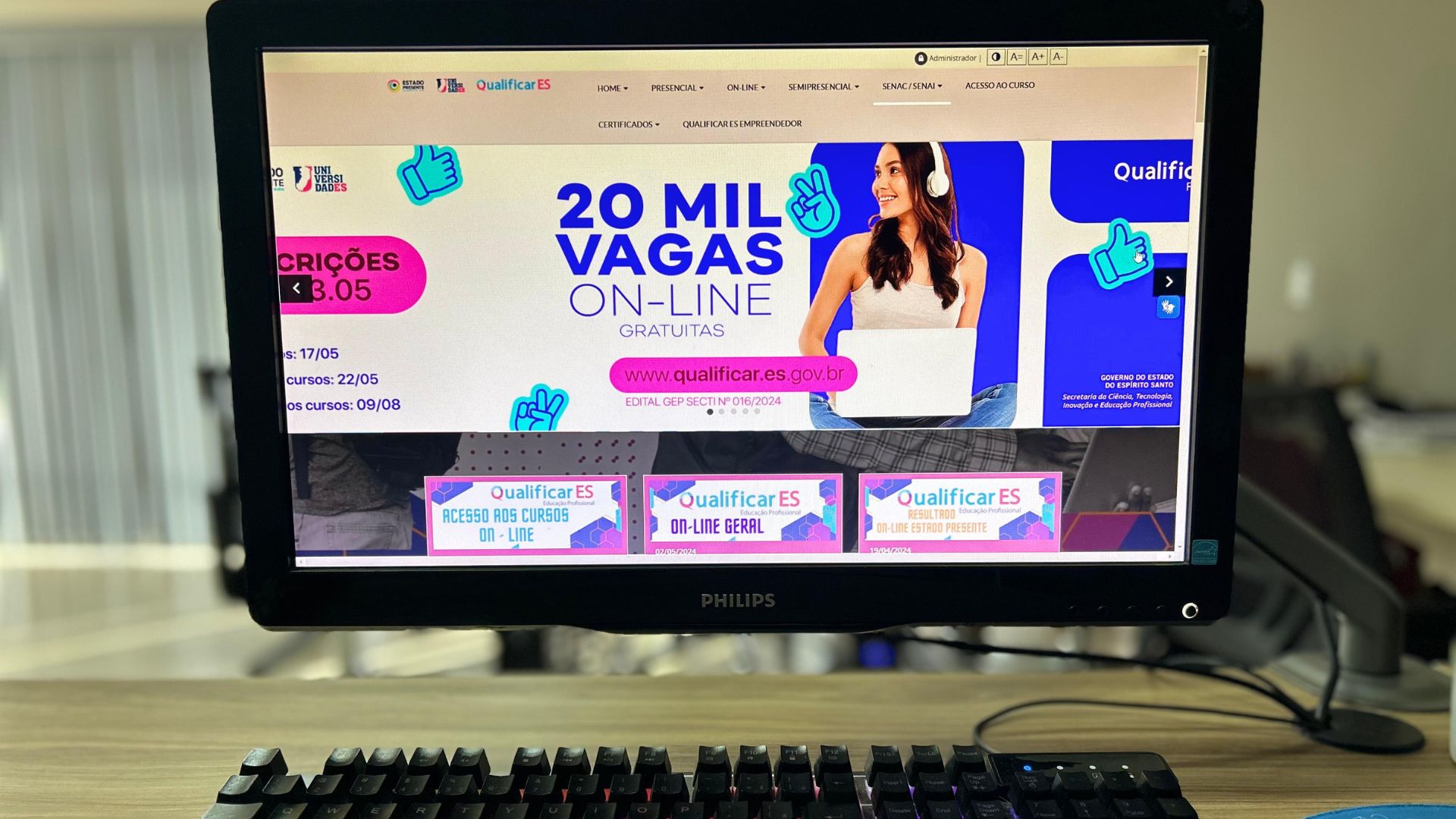 Estado Cursos gratuitos