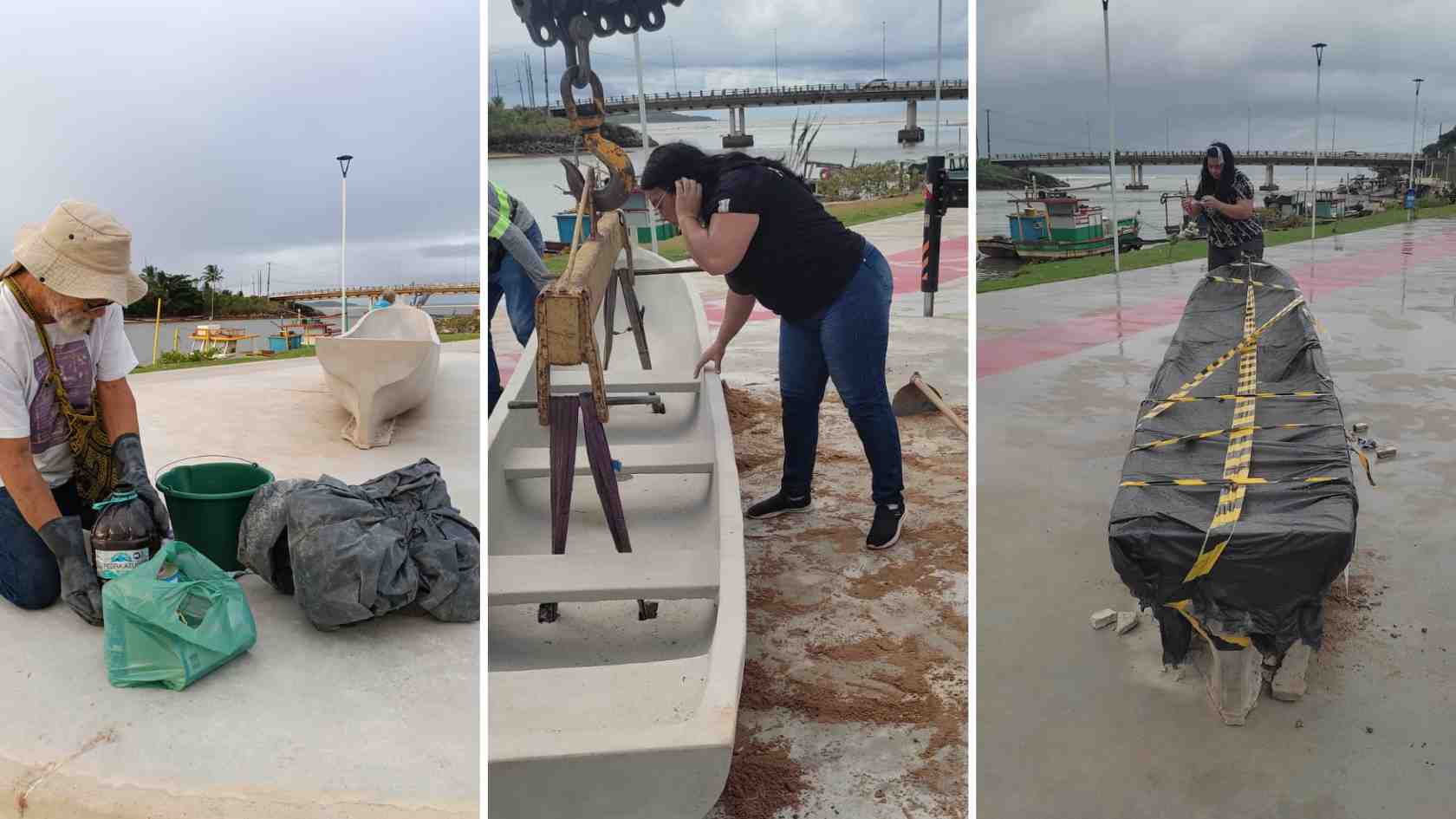 escultura pescadores