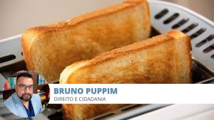 Pão forma bafômetro