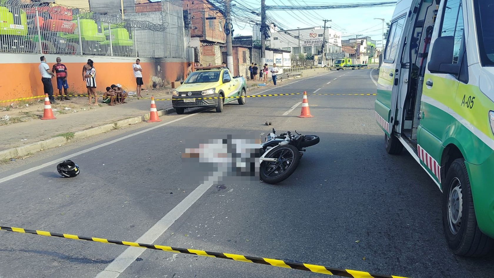 motociclistas trânsito Serra