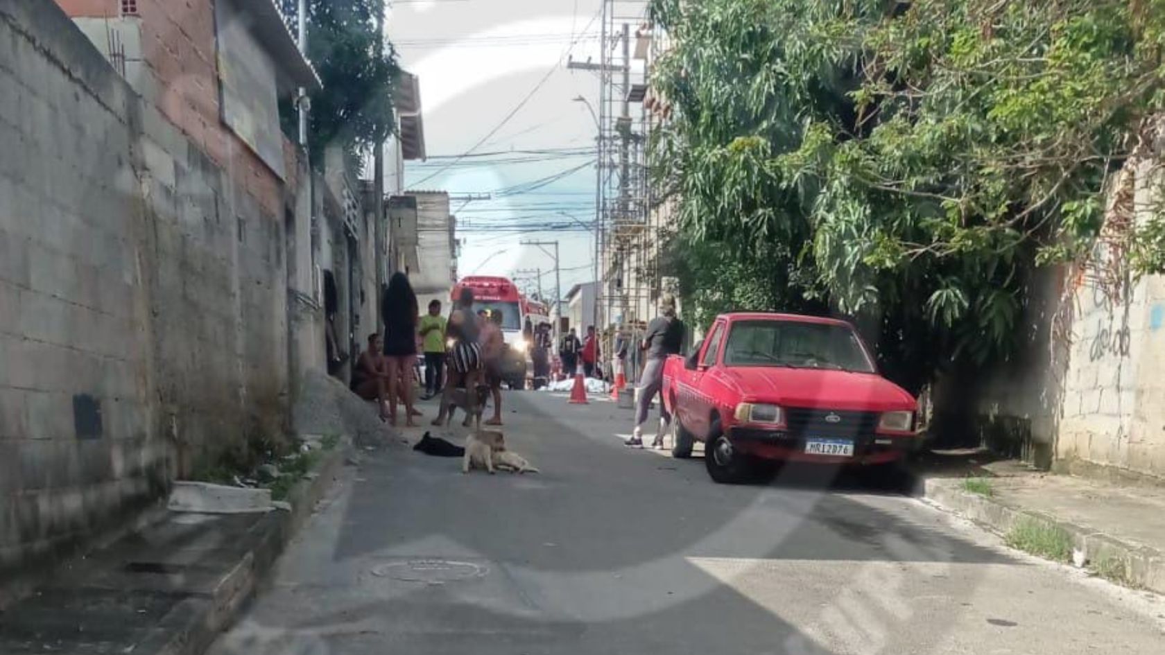 andaime eletrocutado Serra