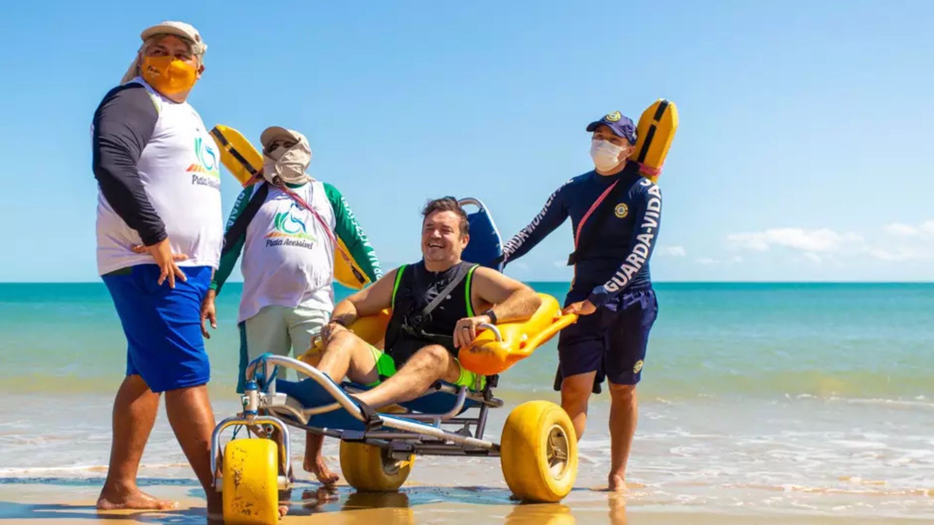 Serra Praias Pessoas com deficiência Acessibilidade