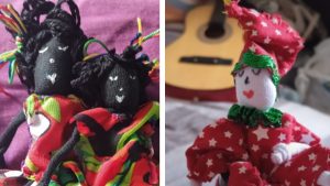 bonecas pano artesã