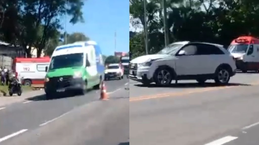 Serra BR-101 Acidente 4 pessoas