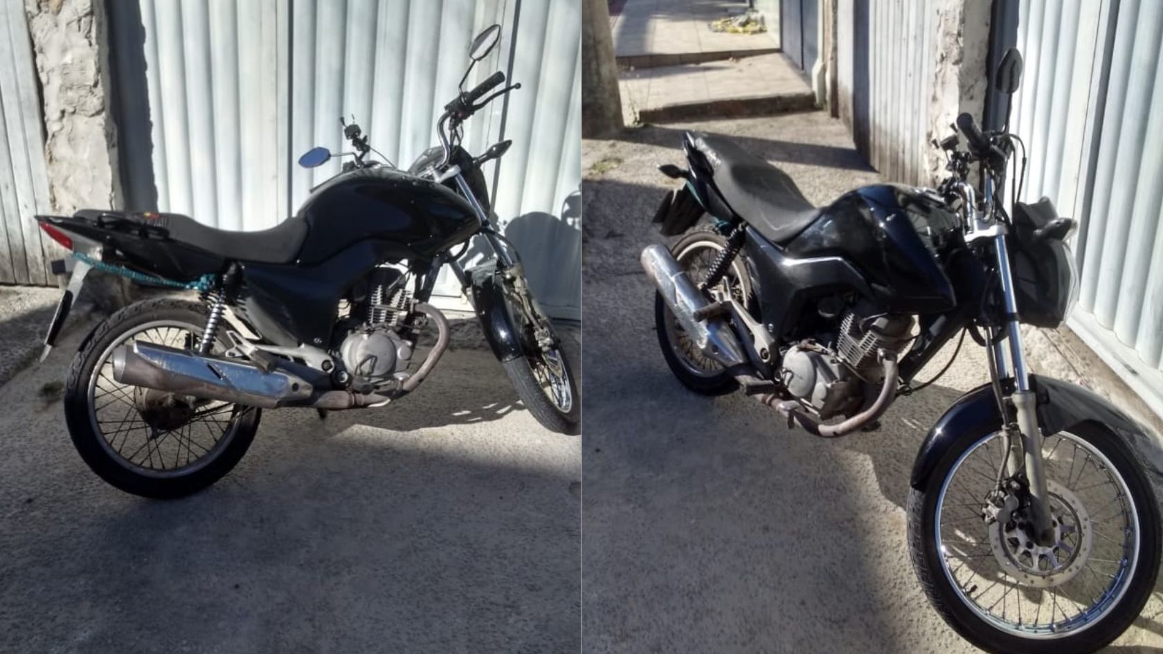 moto furtada Feu Rosa