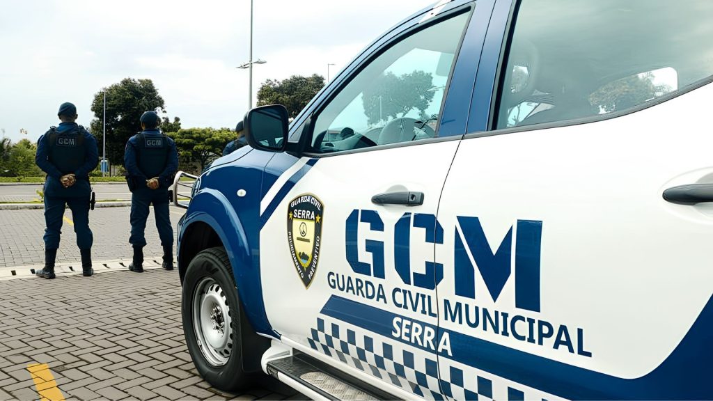 Agentes Guarda da Serra Câmeras Uniformes
