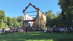 alunos Ruínas Queimado