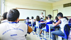 Serra Piso salarial Professores aumento salário