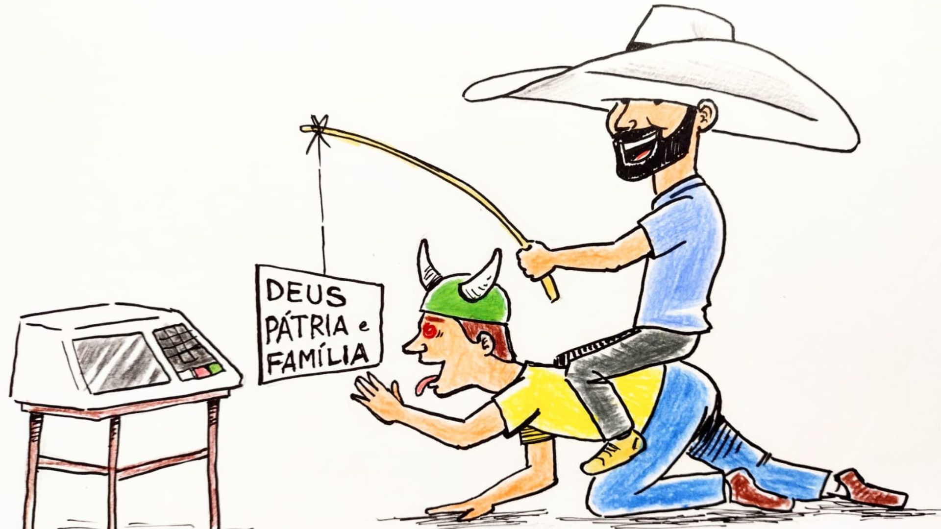 Pablo Muribeca Morador da Serra Charge Censura