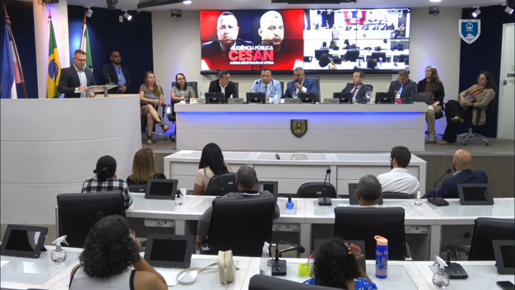 esgoto audiência