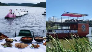 Lagoa Juara Serra Passeio de barco Moqueca Peixe frito