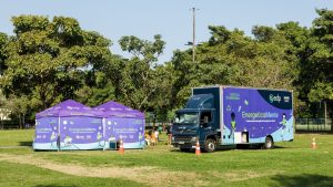 caminhão laboratório EDP