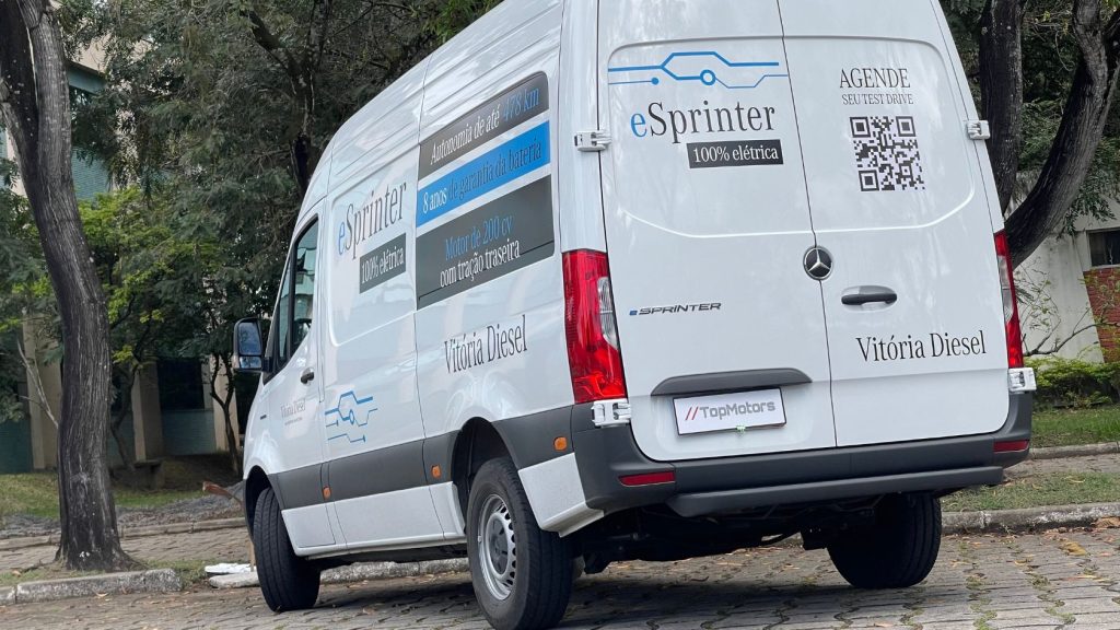 Sprinter elétrica Mercedes