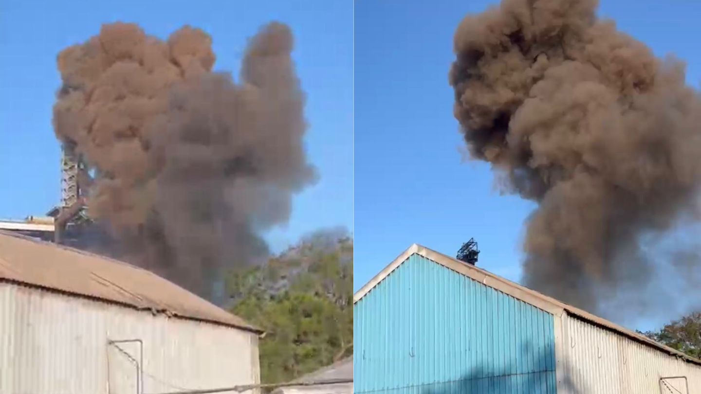 Serra ArcelorMittal Explosão Usina