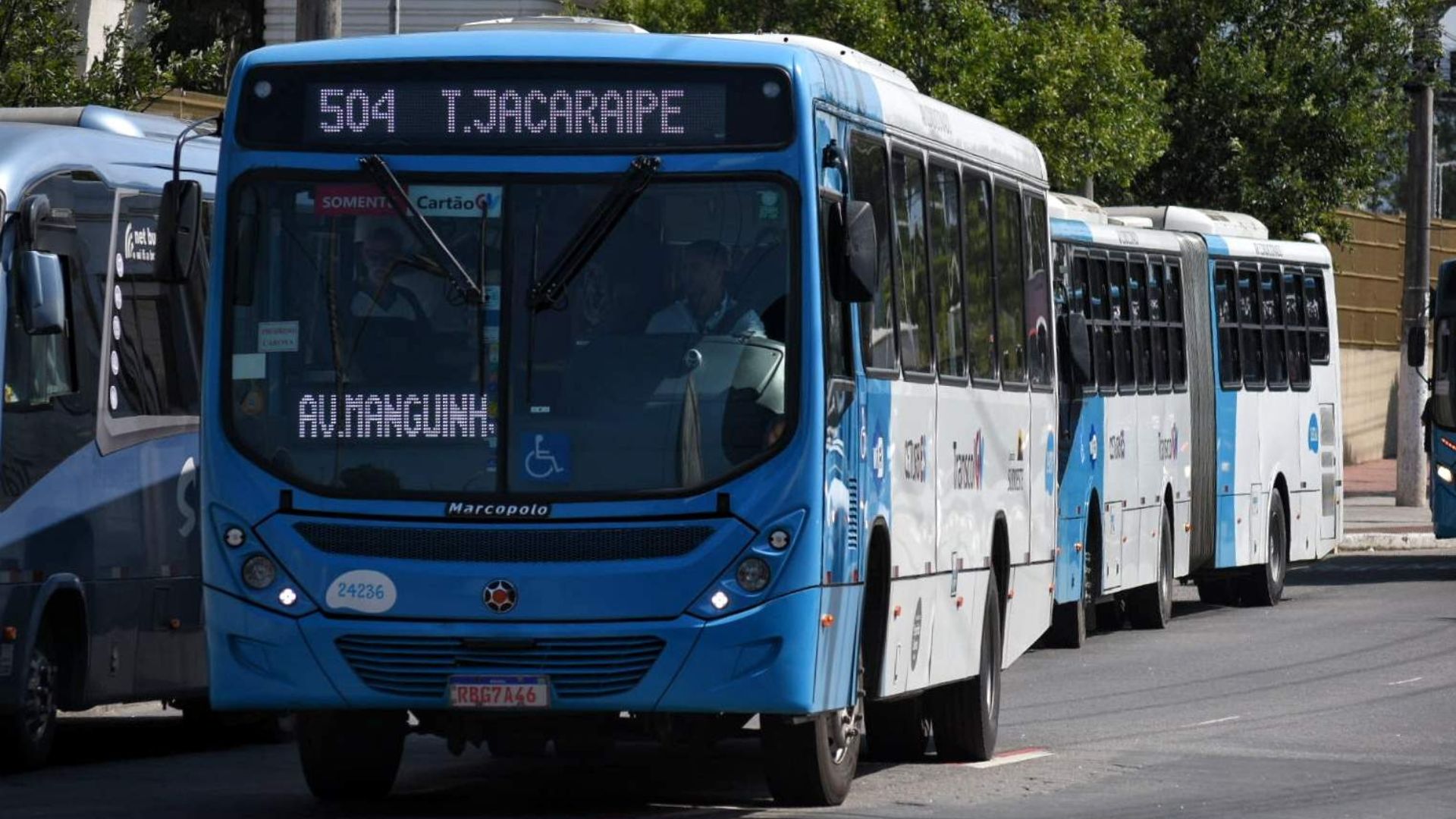Paralisação Transcol Ônibus Serra Passageiros