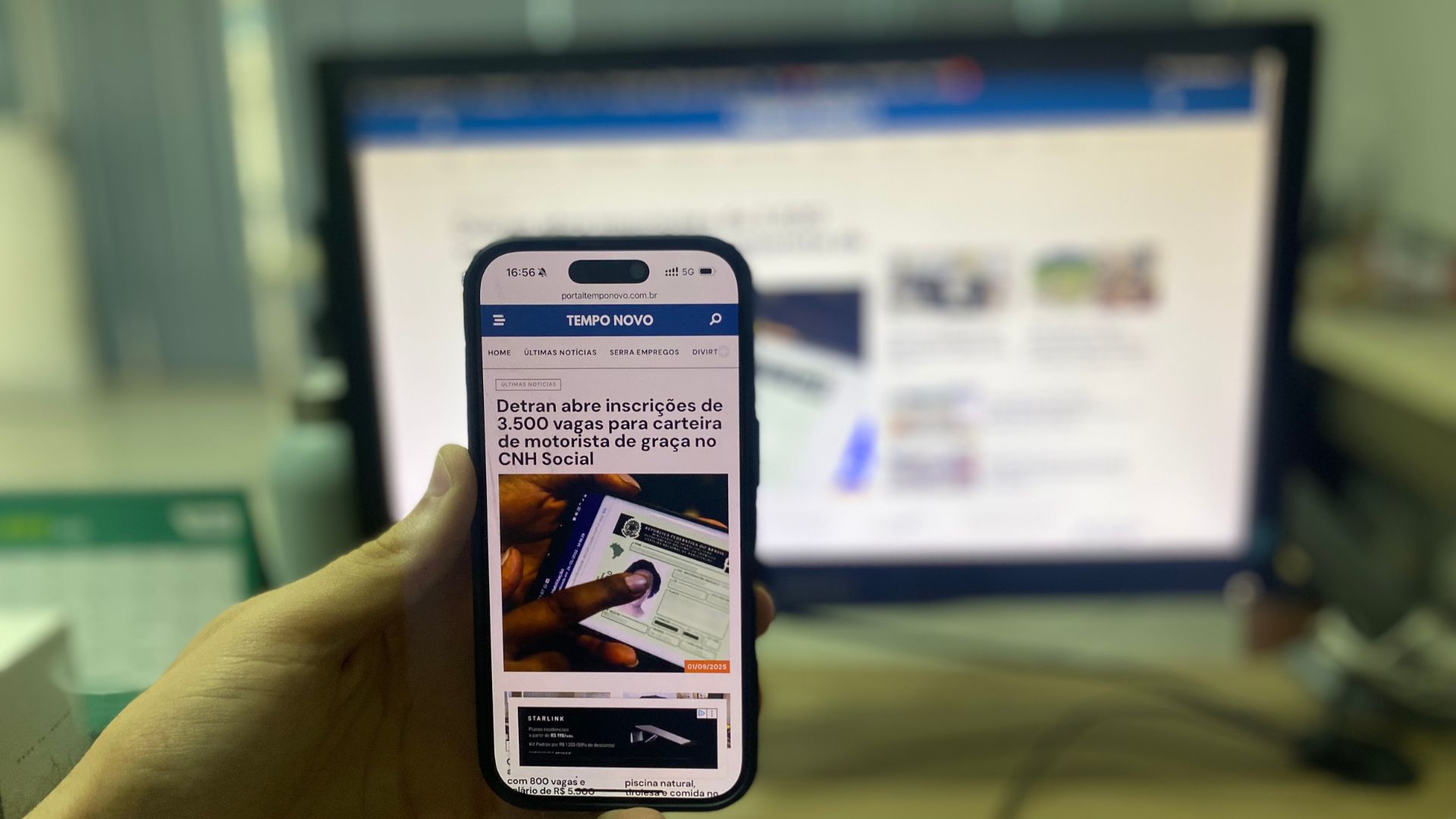 Portal Tempo Novo Audiência