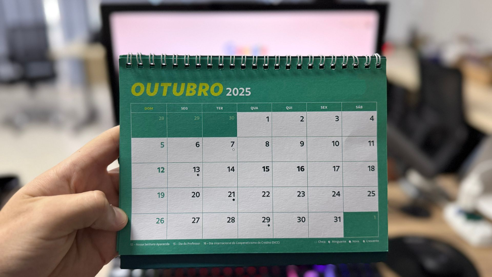 Feriado prolongado Outubro