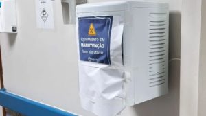 infecção misteriosas Hospital Surto Ar-condicionado Água